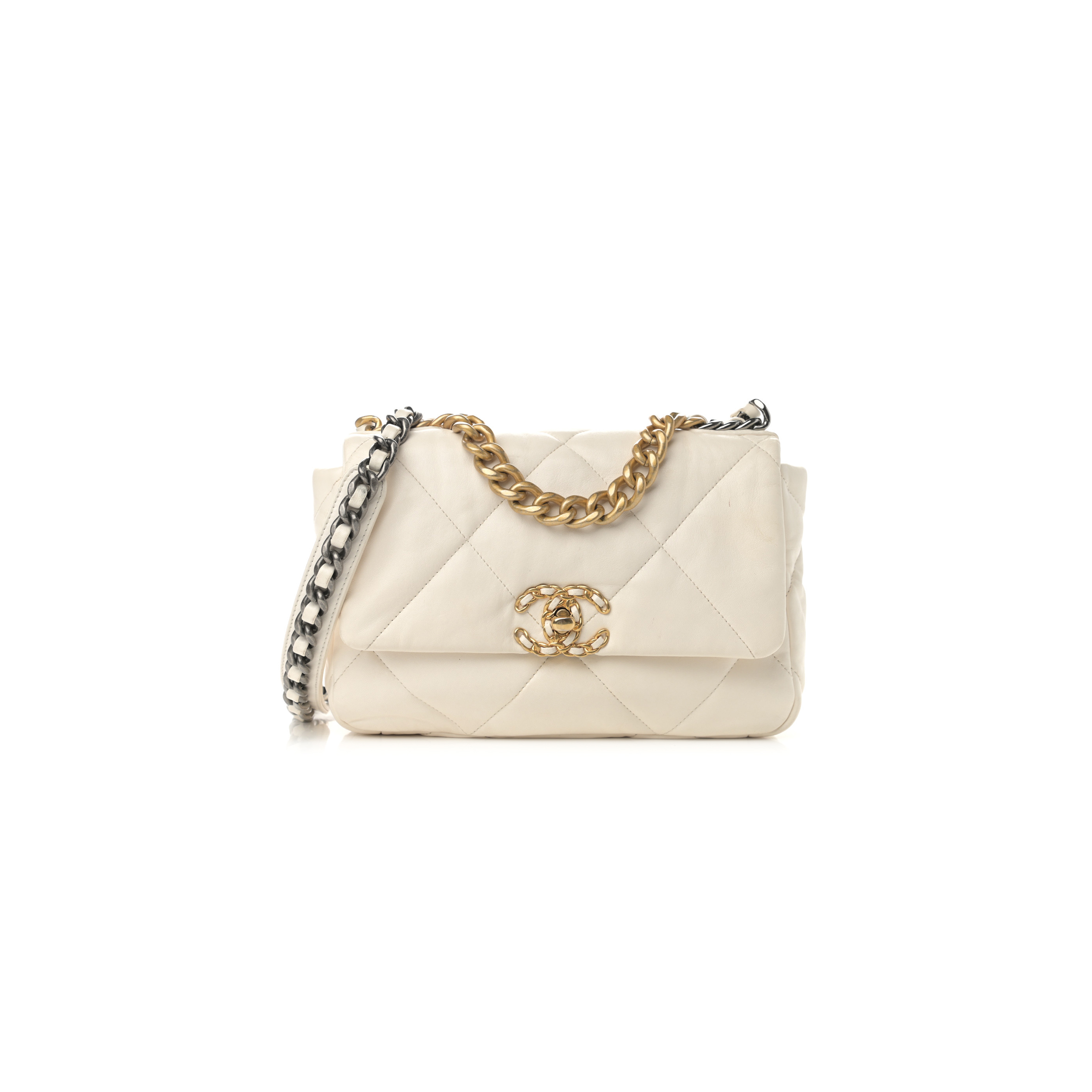 CHANEL MEDIUM 19 FLAP AS1160 (26*16*9cm)